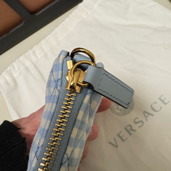 Versace La Medusa Mini Quilted Bag with Calf Leather- Authentic - Picture 10 of 14